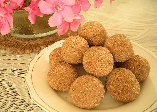 Urad Dal Laddu or Laddoo - Wholesome, Healthy Snack and Dessert
