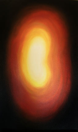 been_there_oil_painting_gradient_black_ochre_indian_red_ishrath